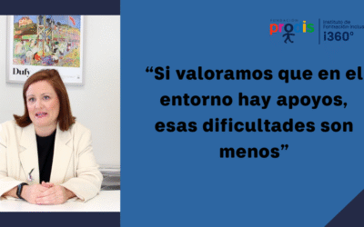 Olga Rodríguez: “Si valoramos que en el entorno hay apoyos, esas dificultades son menos”